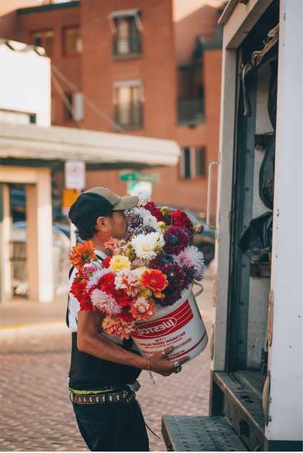 Droogbloemen techniek